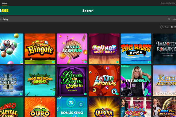 Bet365 bingo
