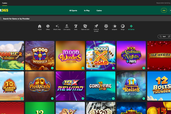Bet365 games