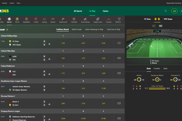 Bet365 live