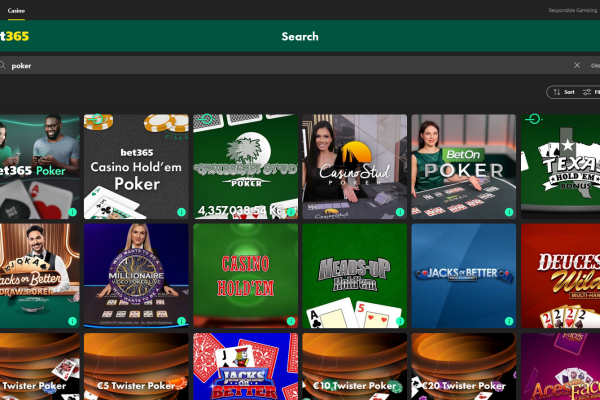 Bet365 Poker – die Plattform für Spieler, die sich auf mehr als nur Glück verlassen Bet365 poker
