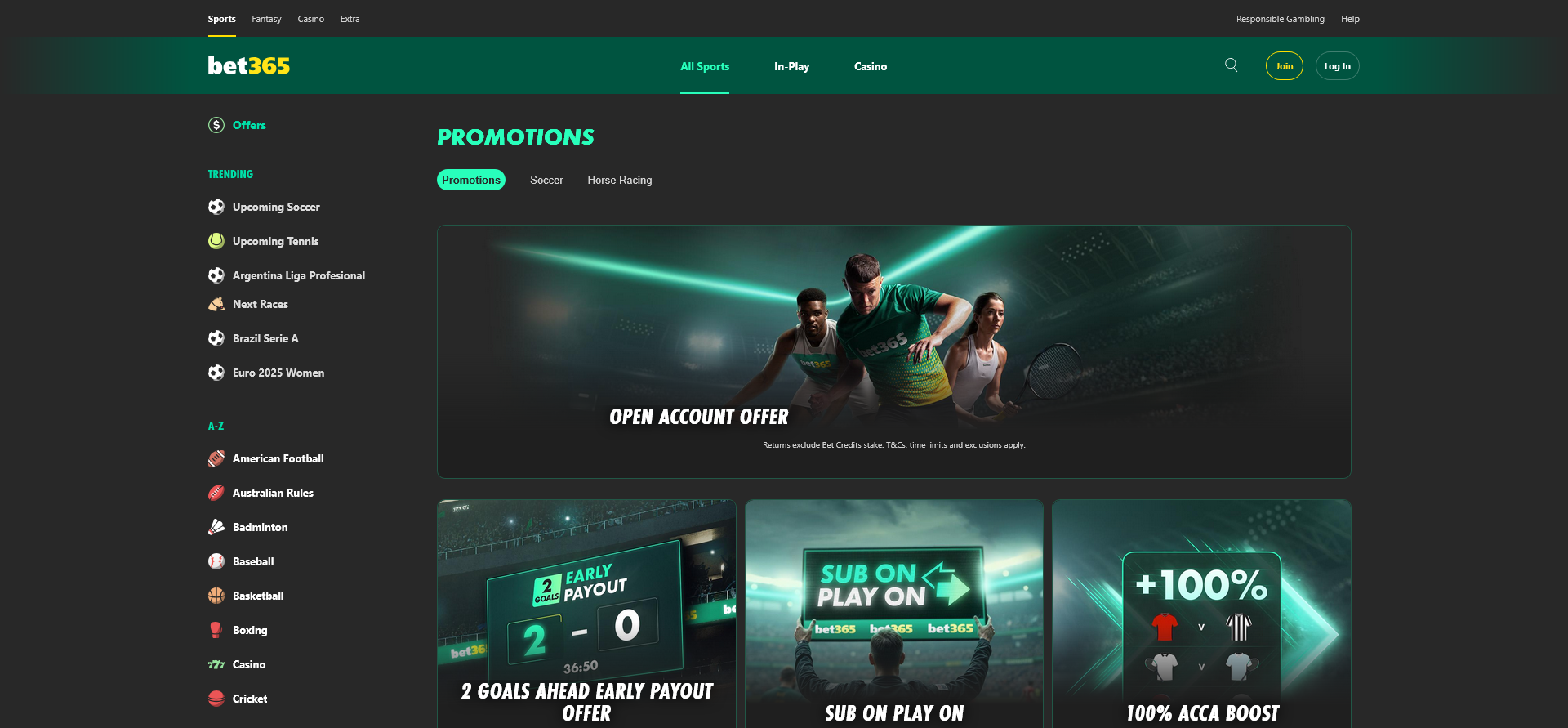 Bet365 promo