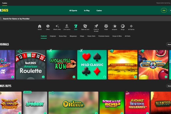 Bet365 slots